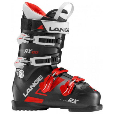 Lange RX 100 LV skischoenen heren zwart/rood
