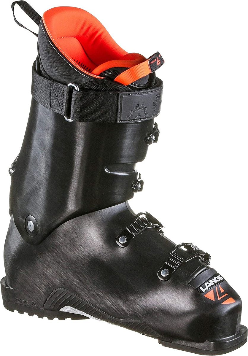 Lange XT100 FREE skischoenen heren zwart/oranje