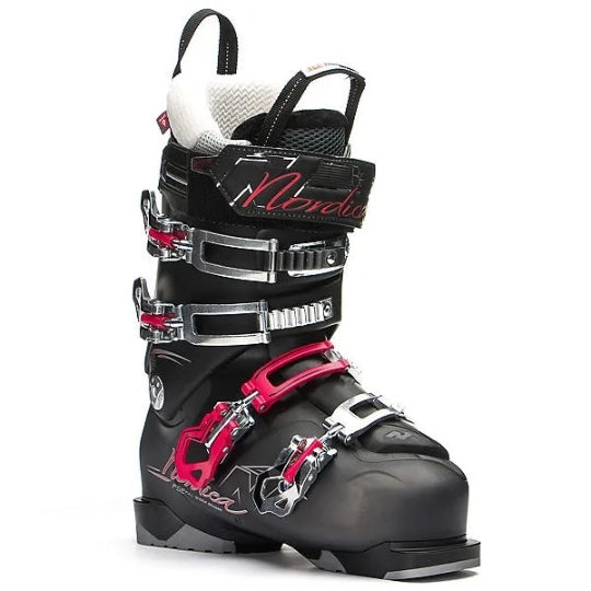 Nordica Belle 85 skischoenen dames zwart/roze
