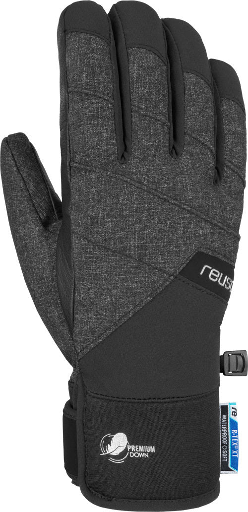 Reusch Febe R-TEX XT skihandschoenen zwart/grijs