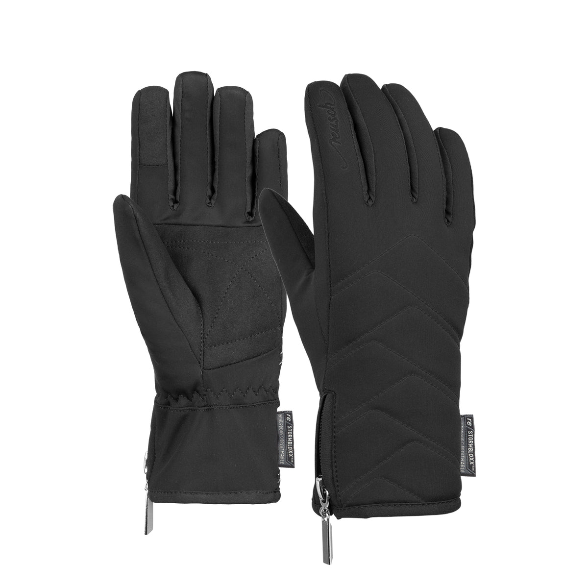 Reusch Loredana Touch-Tec skihandschoenen zwart