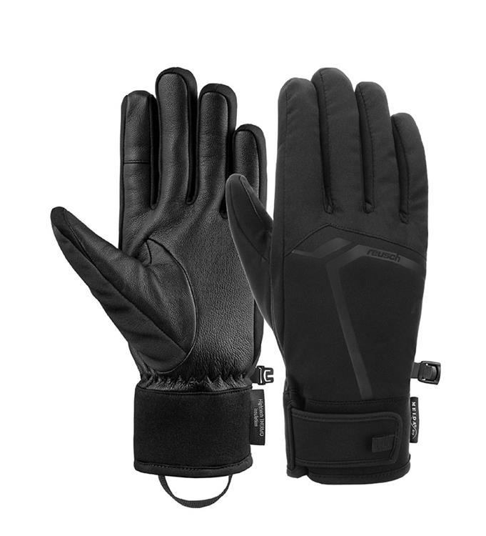 Reusch Ryan Meida Dry Touch-Tec skihandschoenen zwart