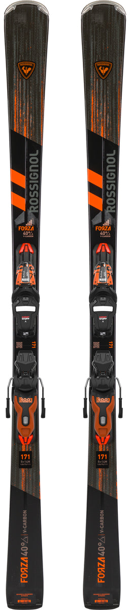 Rossignol Forza 40° V-CA piste ski's zwart/oranje heren