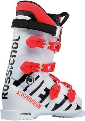 Rossignol Hero World Cup 130 skischoenen heren wit/rood