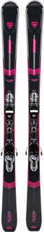 Rossignol Nova 2S piste ski's zwart/roze dames