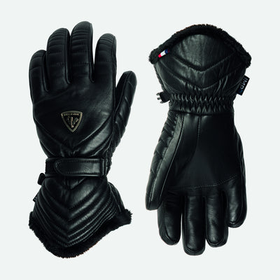 Rossignol Select Leather Impr skihandschoenen zwart dames