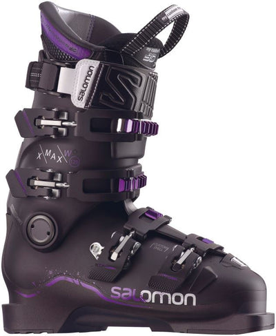 Salomon X MAX 120 W skischoenen dames zwart/paars