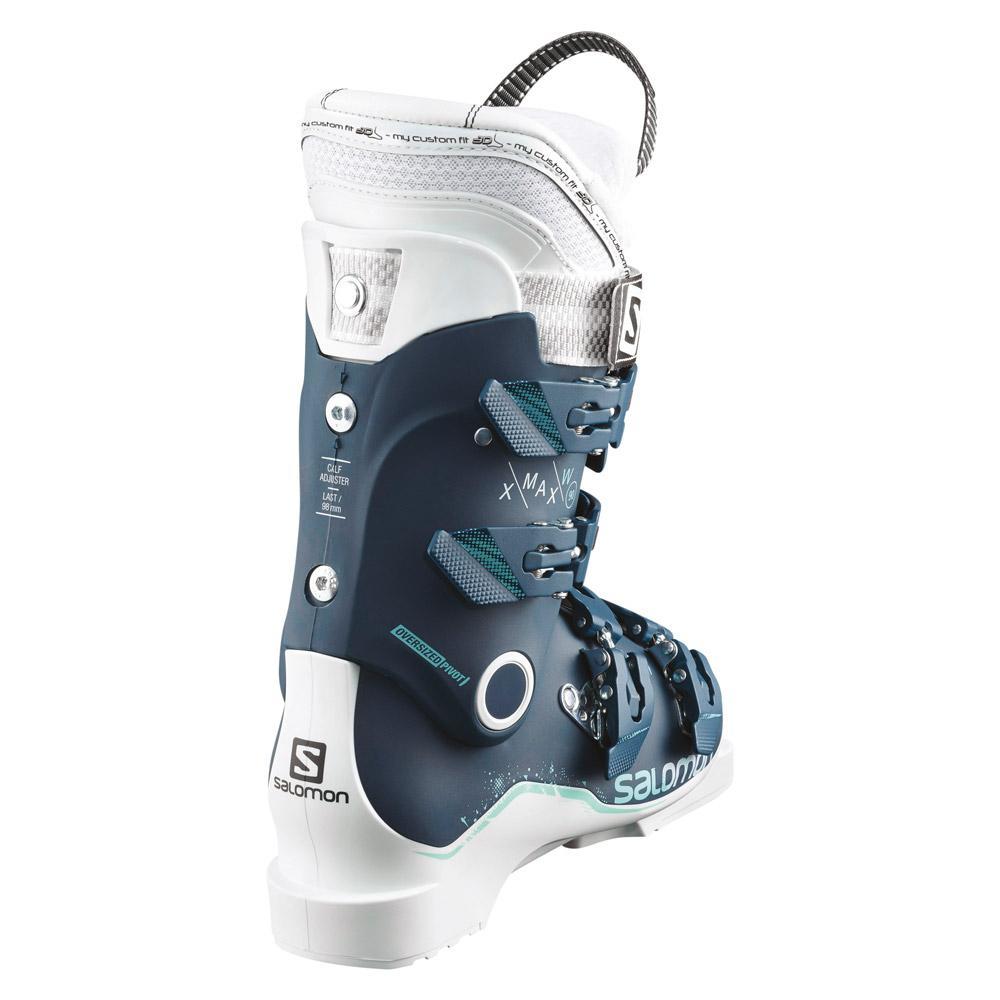 Salomon X MAX W 90 skischoenen dames blauw/wit