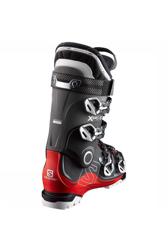 Salomon X PRO 80 skischoenen heren zwart/rood