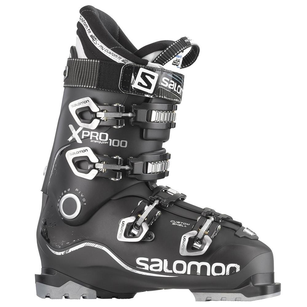 Salomon XPRO Energyzer 100 skischoenen heren zwart/grijs