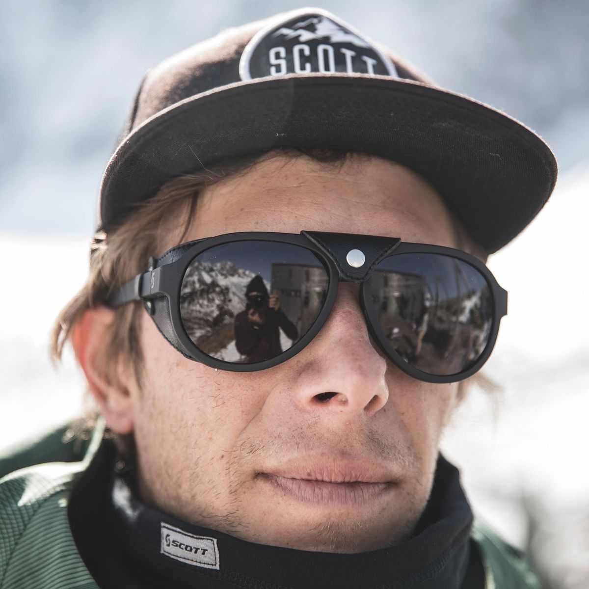 Scott Cervina ski zonnebril zwart