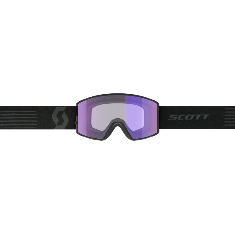 Scott React LS skibril zwart