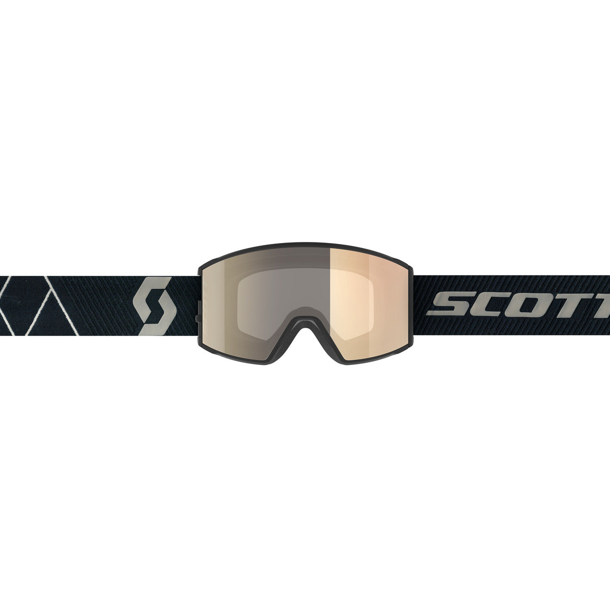 Scott React LS skibril zwart/wit