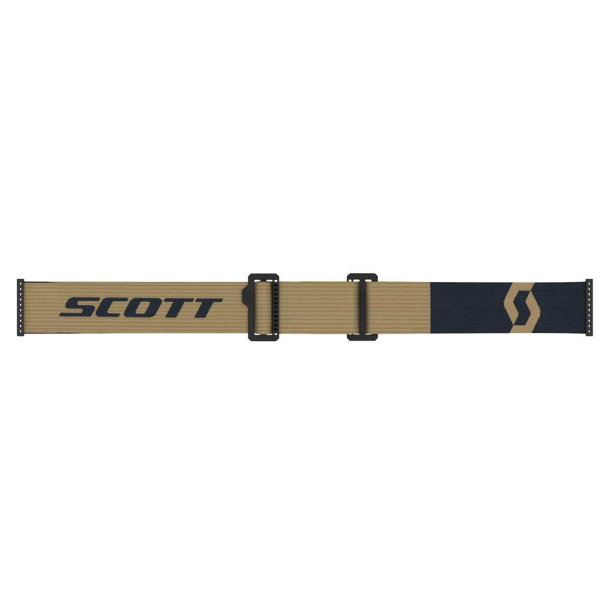 Scott Shield + extra lens skibril beige/blauw