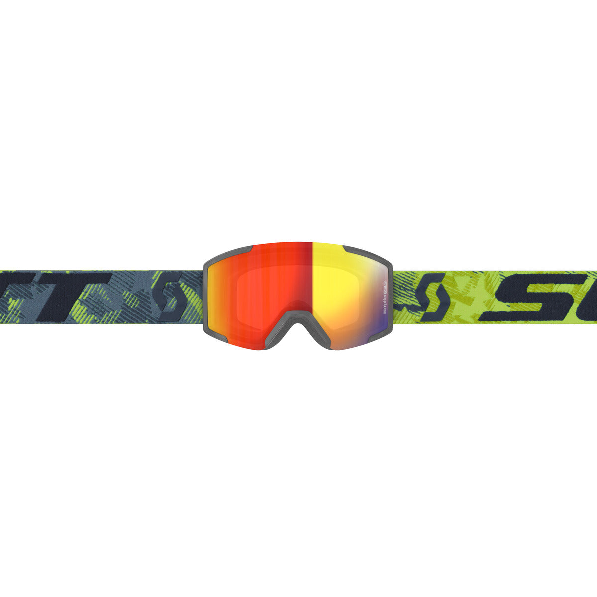 Scott Shield skibril grijs/groen