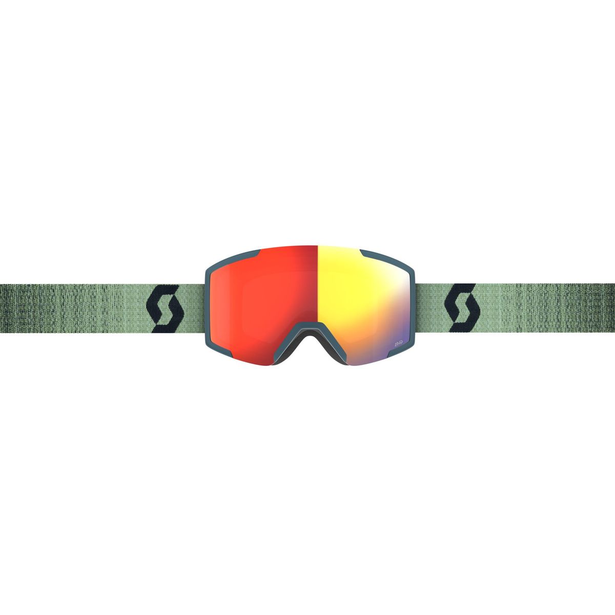 Scott Shield skibril groen + extra S1 lens