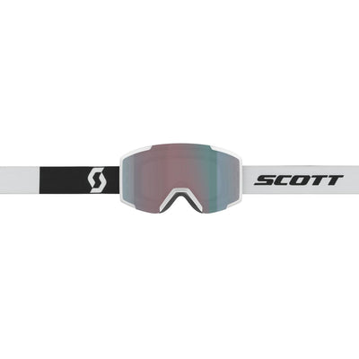 Scott Shield skibril wit/zwart + extra S1 lens
