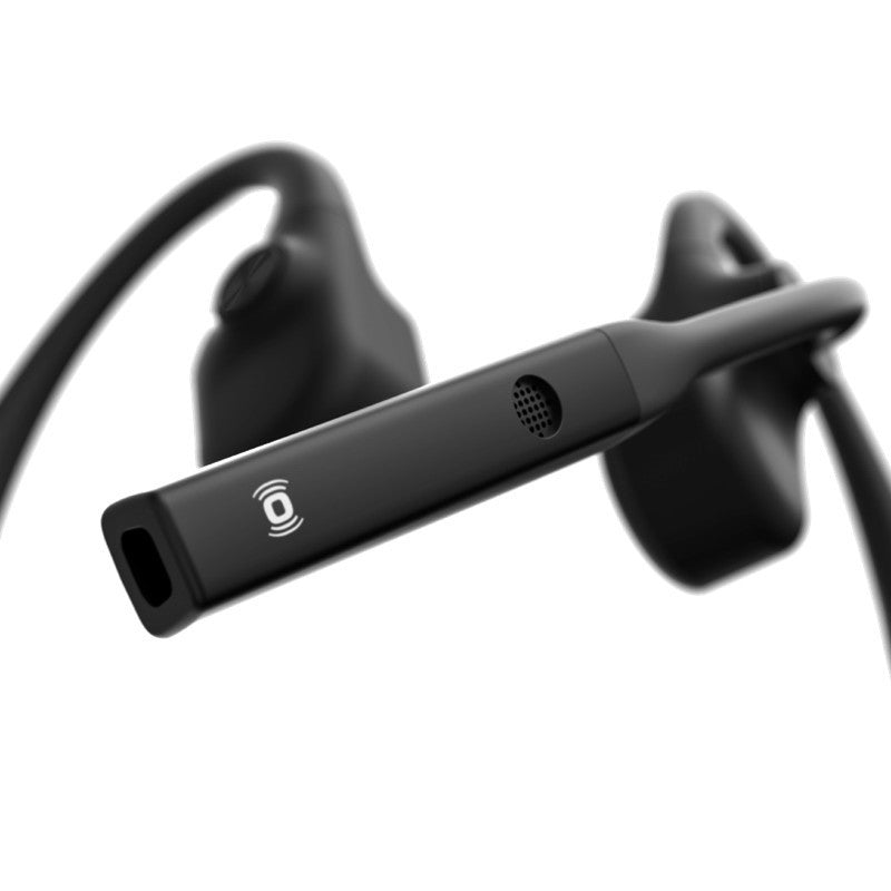 Shokz OpenComm bone conduction bluetooth headset zwart