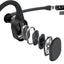 Shokz OpenComm bone conduction bluetooth headset zwart