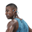 Shokz OpenRun Pro bone conduction hoofdtelefoon blauw