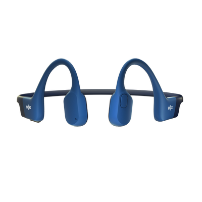 Shokz OpenRun bone conduction hoofdtelefoon blauw