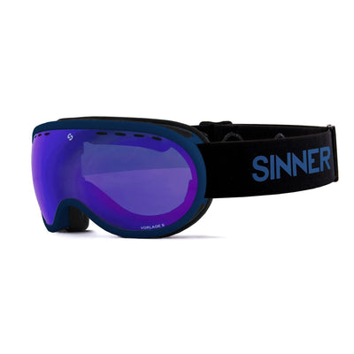 Sinner VORLAGE S skibril mat blauw/blauw