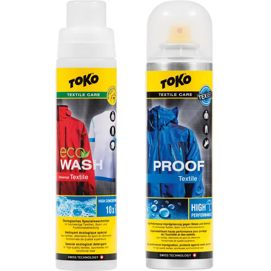 TOKO Duo-Pack Textile Proof & Eco Textile Wash 250 ml