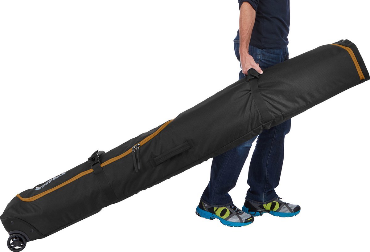 Thule RoundTrip SkiRoller 192 cm skitas zwart